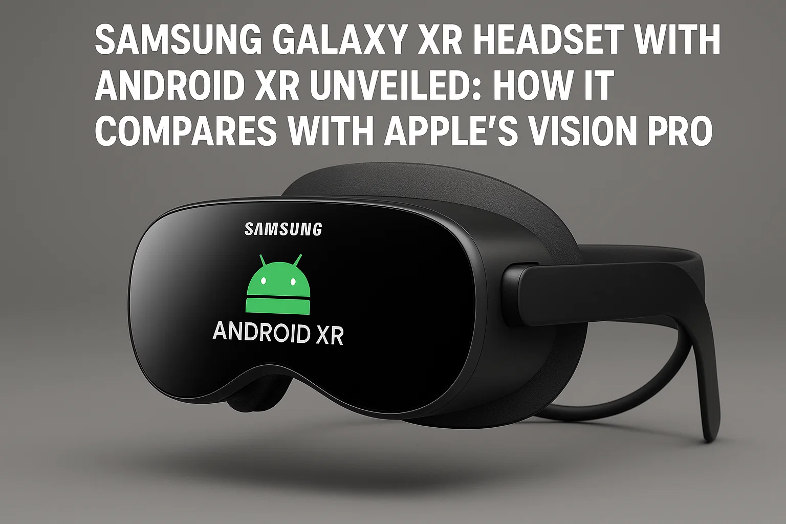 Samsung Galaxy XR Headset