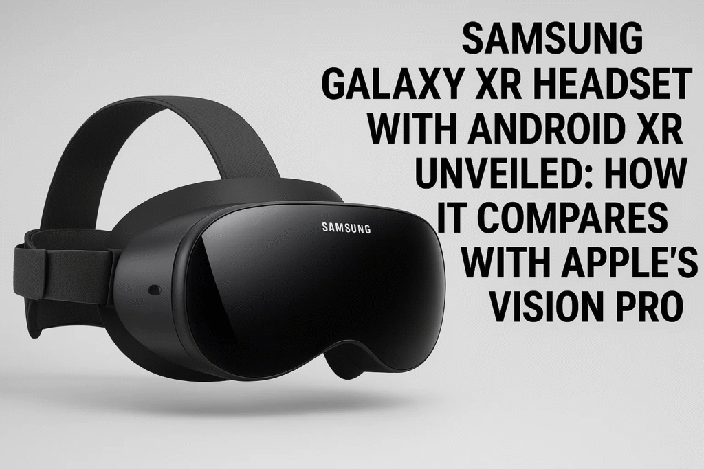 Samsung Galaxy XR Headset
